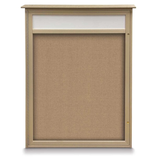 Triple Door Enclosed Indoor Letterboard